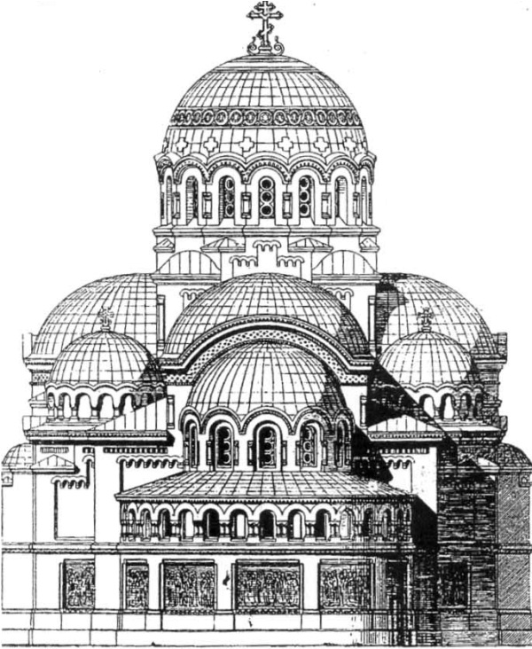 Кронштадт рисунок карандашом